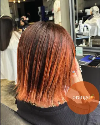 ミディアム カラー 川尻 竜正のヘアスタイル