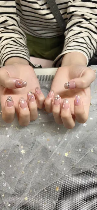 ミディアム カラー ネイル Ryoko Nailのネイルデザイン