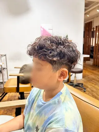 ミディアム パーマ メンズ Koki☘️/ メンズ特化のヘアスタイル