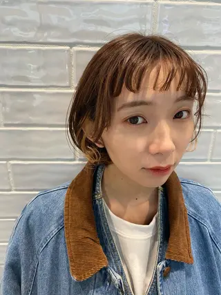 ショート カラー XENA表参道 MIKUのヘアスタイル