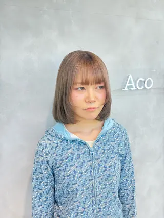 ショート カラー 茅ヶ崎/ハイトーン/ Ramuのヘアスタイル