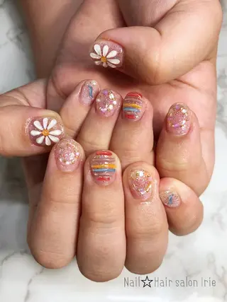 ネイル Hair salon Irie所属・與儀 知佳のネイルデザイン