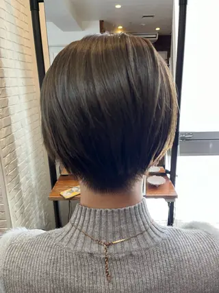 ショート カラー The book hand salon所属・伊藤 さやかのヘアスタイル