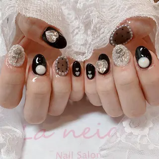 ネイル La neige* yuki 🥯🍑のネイルデザイン