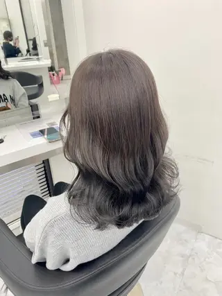 カラー 透明感/暖色カラー 🤎🧡のんのヘアスタイル