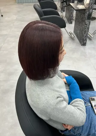 カラー 山田 航平のヘアスタイル