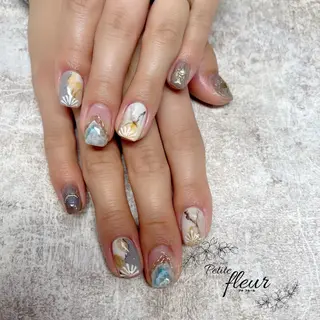 ネイル ❁⃘*。Petite fleur❁⃘*りさのネイルデザイン
