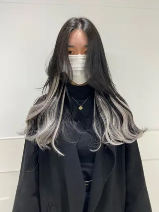 ロング カラー Amelie所属・Amelie yunのヘアスタイル