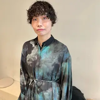 ショート パーマ kvell by urban.所属・ショート・ボブ ・ウルフ✂︎IMAIのヘアスタイル