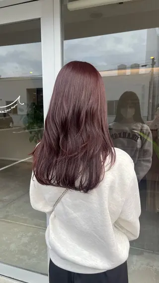 カラー 服部 沙弥佳のヘアスタイル