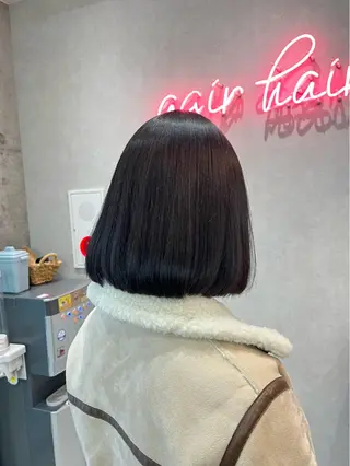 ショート 🪽髪質改善ストレー ト🤍美羽🤍のヘアスタイル
