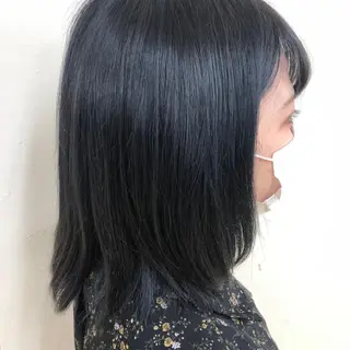 セミロング ヘアアレンジ メンズ 🫧ハイトーン🫧 ベージュ🫧徹哉のヘアスタイル