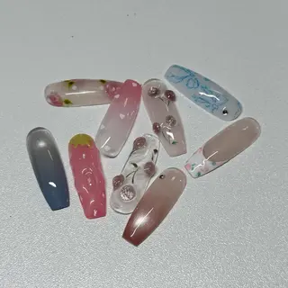 ネイル hina ★のネイルデザイン