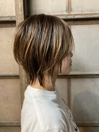 ミディアム MIRUCO by KURAKU所属・マキシ ヤスアキのヘアスタイル