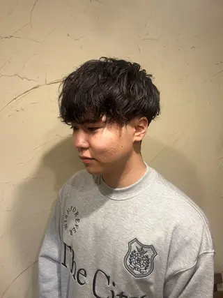 パーマ メンズ 千葉 景虎のヘアスタイル