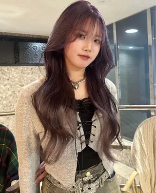 ロング カラー 🫧🇰🇷韓国ヘア レイヤー🐺Yutaのヘアスタイル