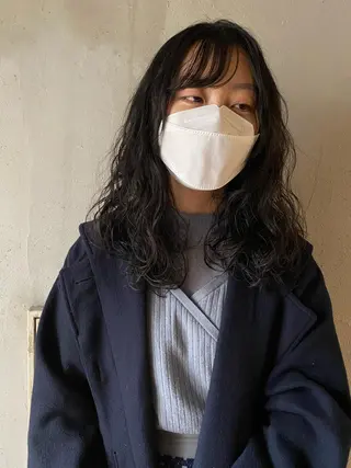ミディアム パーマ お任せヘア☘️☘️ 及川渚のヘアスタイル