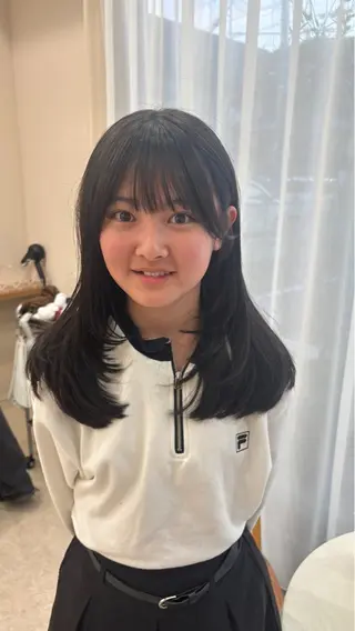 ロング ヘアアレンジ 能勢 莉里花のヘアスタイル