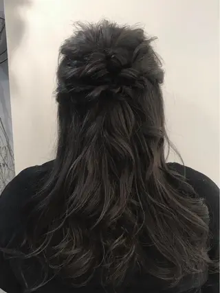 ロング milis 知崎春奈のヘアスタイル