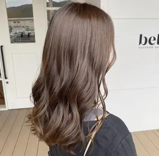 ロング カラー Spin hair 桂店所属・伊津 綾理彩のヘアスタイル