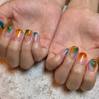 ネイル 自由が丘サロン あやめ💅のネイルデザイン