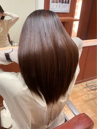 ロング パーマ 岡田 凌斗のヘアスタイル