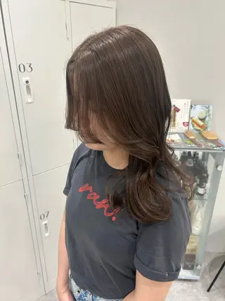 ミディアム カラー ヘアアレンジ ボブ /ニュアンス/ satomi🧸💖のヘアスタイル