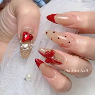 ネイル HANA 長さだしのネイルデザイン