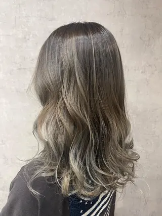 セミロング カラー Glad   中嶋 政文のヘアスタイル