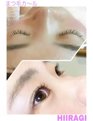 マツエク・マツパ 美容室 HIIRAGIのマツエク・マツパデザイン