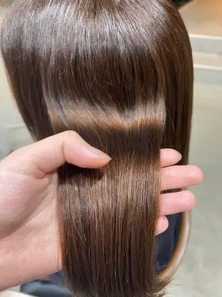ミディアム M Rのヘアスタイル