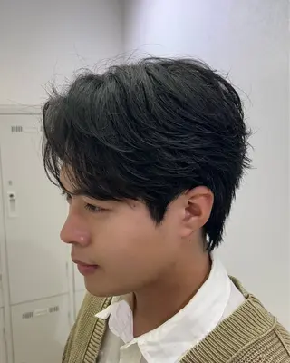 ミディアム パーマ メンズ ♠️メンズ特化／ 社 由樹♠️のヘアスタイル