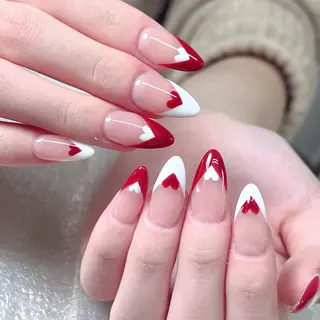 ネイル 長いだし/スカルプ/ パラシェルN.oneのネイルデザイン