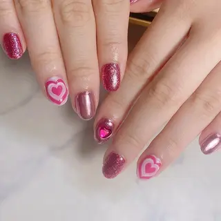 ネイル RiLion💗 Risa🦋💜のネイルデザイン
