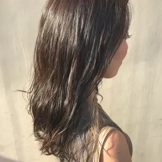 ミディアム カラー 艶髪育成サロン 京橋　shinのヘアスタイル