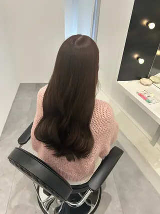 ロング カラー kanon♡ 暖色カラー‎🤍のヘアスタイル