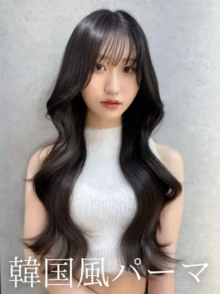 ロング パーマ Ammy 池袋所属・韓国ヘア&耳ツボ💎 池袋/himeriのその他イメージ
