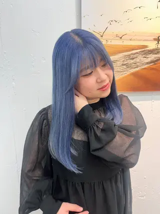 ロング カラー kivi 【キヴィ】所属・似合わせカット Rinka🌻のヘアスタイル