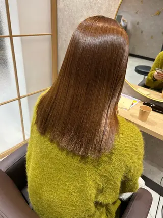 セミロング 【全席個室サロン】ef 西大寺×髪質改善ミルボンAujua認定サロン【エフ】所属・川崎 勇太のヘアスタイル