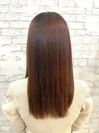 ロング 韓国風透明感カラー 💎YUI💎のヘアスタイル