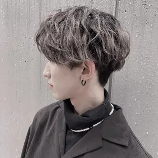 カラー パーマ メンズ メンズ縮毛矯正 ♠️店長下平隼人のヘアスタイル