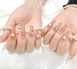 カラー ネイル Ui_Amor (パラジェル)のネイルデザイン