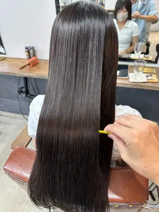 ロング 榎元 成夫のヘアスタイル