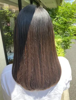 セミロング 勝俣 政季のヘアスタイル