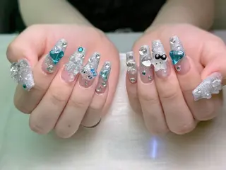 ネイル lucky nail 歌舞伎町のネイルデザイン