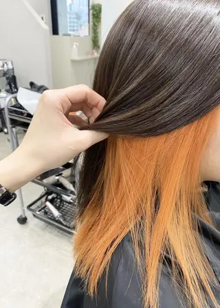 ミディアム カラー ✨【公式】 juhl.横浜✨のヘアスタイル