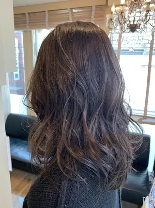 ロング カラー 永作 真司のヘアスタイル