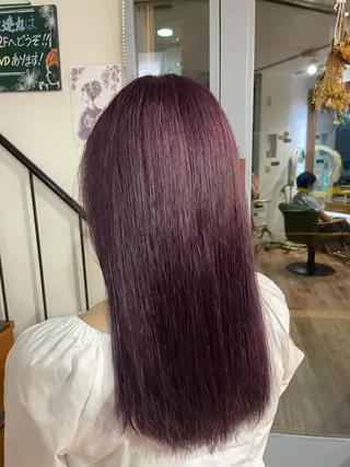 ロング カラー ヘアアレンジ 海外レイヤー 🇺🇸/ヒナコのヘアスタイル