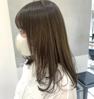 ミディアム カラー minami🪷 暖色カラーのヘアスタイル