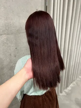 カラー 縮毛矯正/スパイラル パーマ/表参道のヘアスタイル